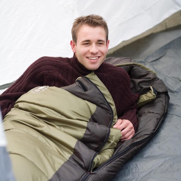 Coleman North Rim 0°F Big & Tall Sleeping Bag, Cold-Weather Mummy Sleep Sack with No-Snag Zipper & Adjustable Hood for Warmth & Ventilation - Image 4