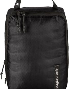 Eagle Creek Pack-It Isolate Clean/Dirty Packing Cubes for Travel, Black – Small