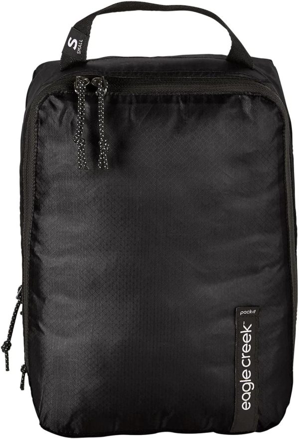 Eagle Creek Pack-It Isolate Clean/Dirty Packing Cubes for Travel, Black - Small - Image 2